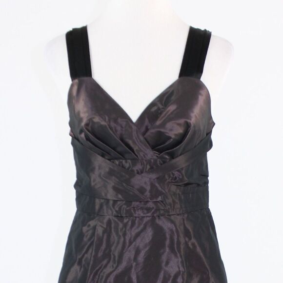 Banana Republic purple A-line dress 6 - Picture 2 of 8